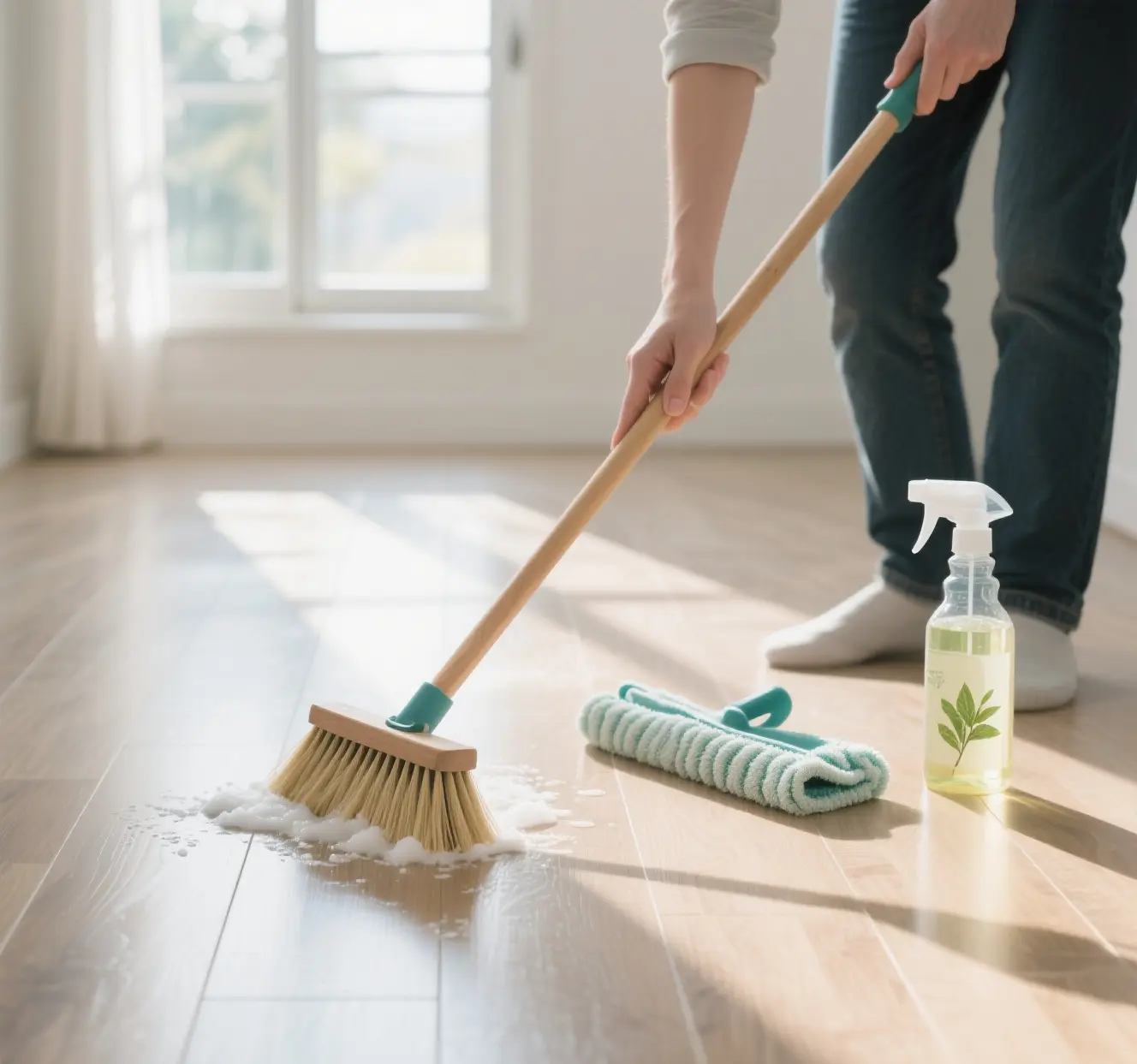 how to clean laminate floors without leaving a film.webp